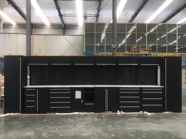Atelier combinație dulap de garaj din oțel