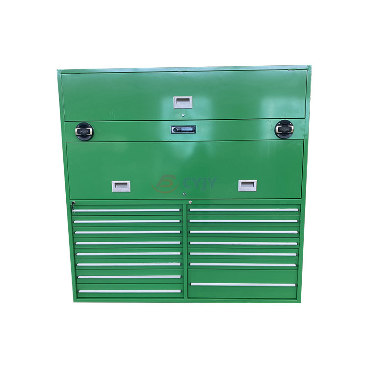 Dulap de scule din metal verde